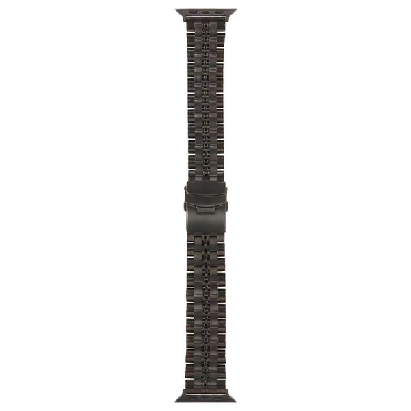 Gpack Apple Watch Series 8 45mm Kordon Mat Parlak Şerit Bakla Desenli Krd54 ürün görseli 1