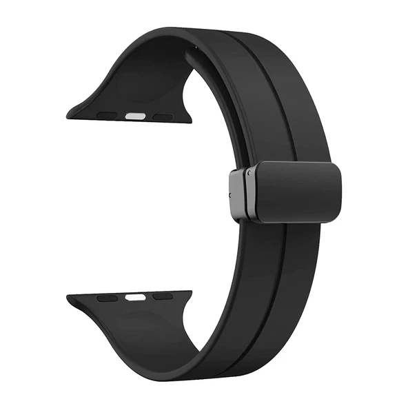 Gpack Apple Watch 6 44 mm Kordon Ayalanabilir Mıknatıslı Mat Silikon Krd84 ürün görseli 1