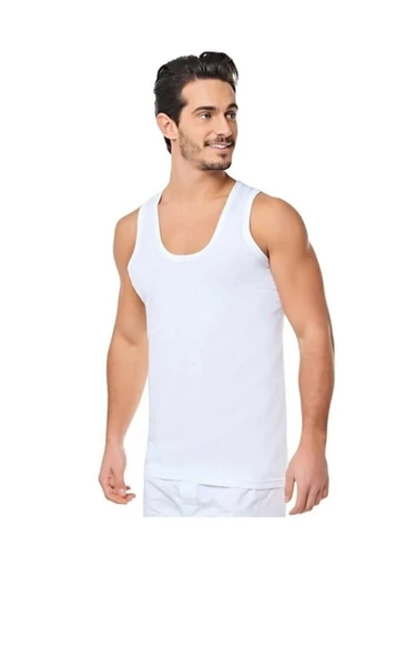 TUTKU 0101 ERKEK ASKILI ATLET 6 ADET ürün görseli 1