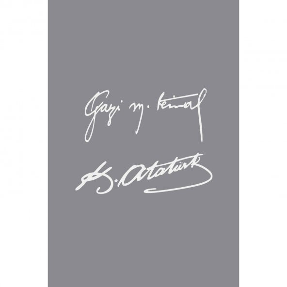 Sticker Master Atatürk Ikili Imza Sticker Oto Araba Motor Bilgisayar Notebook Sticker 20 cm - Beyaz ürün görseli 1