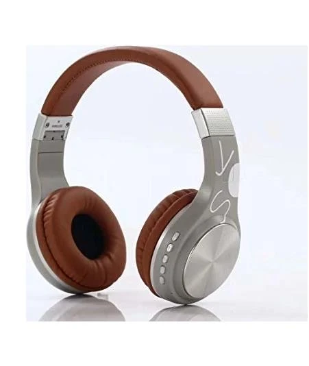 SY BT-1607 Kulaküstü Bluetooth Kulaklık Kahverengi ürün görseli 1