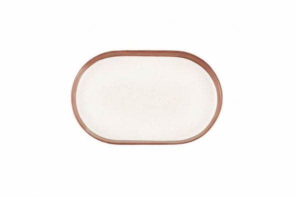 Porland Chopin Bakır Kayık Tabak 18 cm 04ALM007822 ürün görseli 1