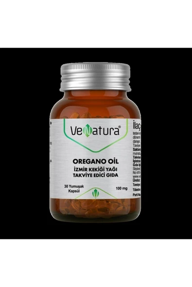 Venatura Oregano Oil Kompleks 30 Yumuşak Kapsül ürün görseli 1