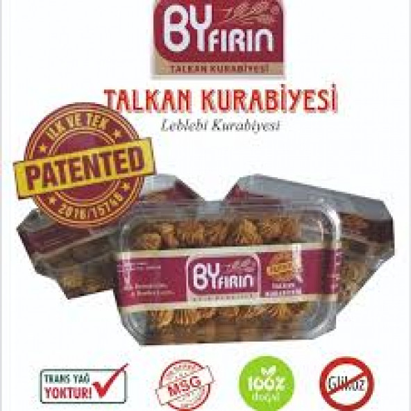 BY FIRIN LEBLEBİ KURABİYESİ TALKAN KURABİYESİ GLUTENSİZ 200gr ürün görseli 1