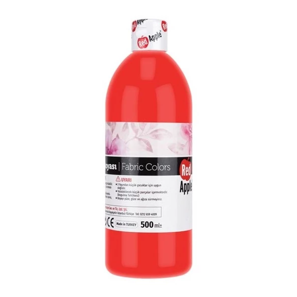 Red Apple Kumaş Boyası 500 ml. KIRMIZI ürün görseli 1