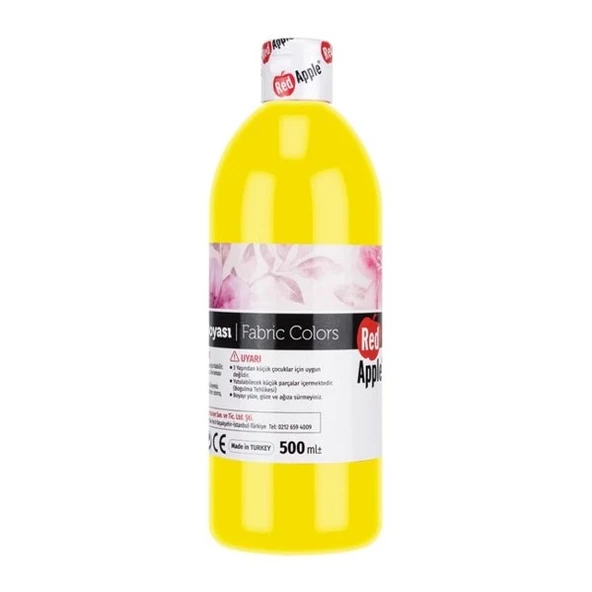 Red Apple Kumaş Boyası 500 ml. SARI ürün görseli 1