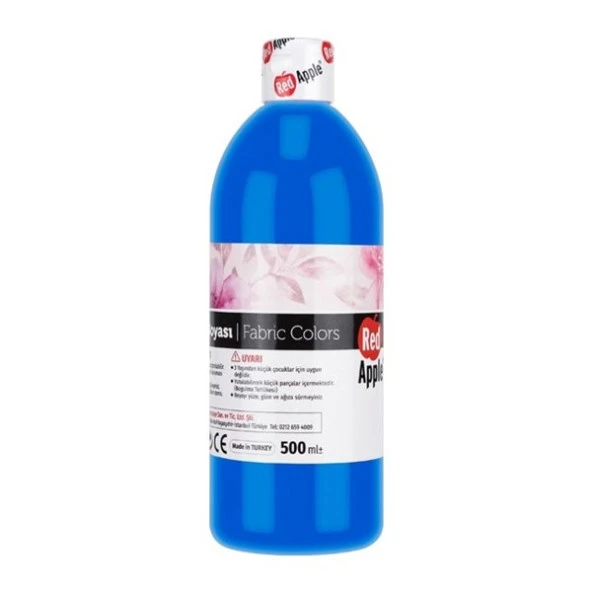 Red Apple Kumaş Boyası 500 ml. MAVİ ürün görseli 1