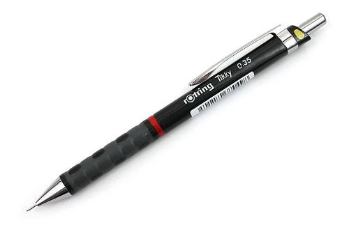 Rotring Tikky Mekanik Kurşun Kalem 0.3 / 0.35 mm SİYAH ürün görseli 1