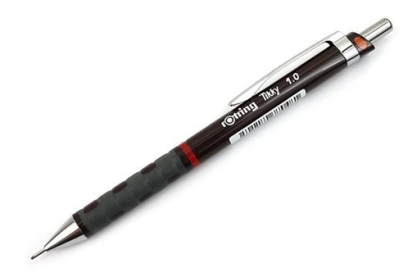 Rotring Tikky Mekanik Kurşun Kalem 0.9 / 1.0 Mm Bordo ürün görseli 1