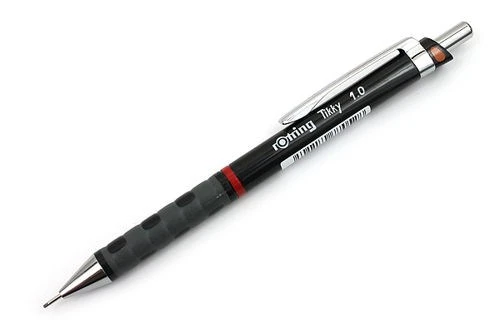 Rotring Tikky Mekanik Kurşun Kalem 0.9 / 1.0 mm SİYAH ürün görseli 1