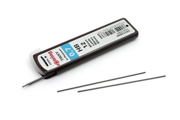 Rotring Tikky Hi-Polymer Kurşun Kalem Ucu 0.7 mm (2B) ürün görseli 1