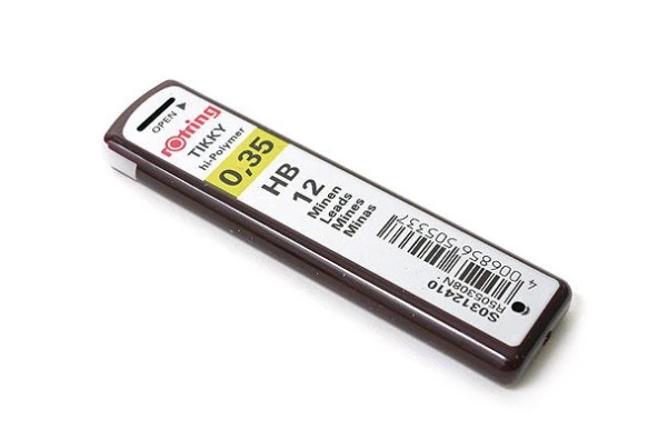 Rotring Tikky Hi-Polymer Kurşun Kalem Ucu 0.3 / 0.35 mm (HB) ürün görseli 1
