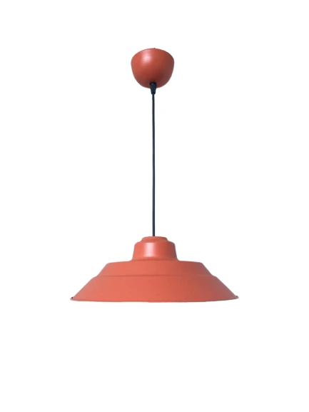 Rsylight Retro Metal Rustik Dekoratif Nar Çiçeği Tekli Sarkıt Avize çap:29 cm ürün görseli 1