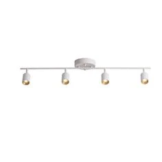 Rsylight Metal Modern 4 Lü Beyaz Led Spot Hareketli Avize Günışığı Ampullü ürün görseli 1