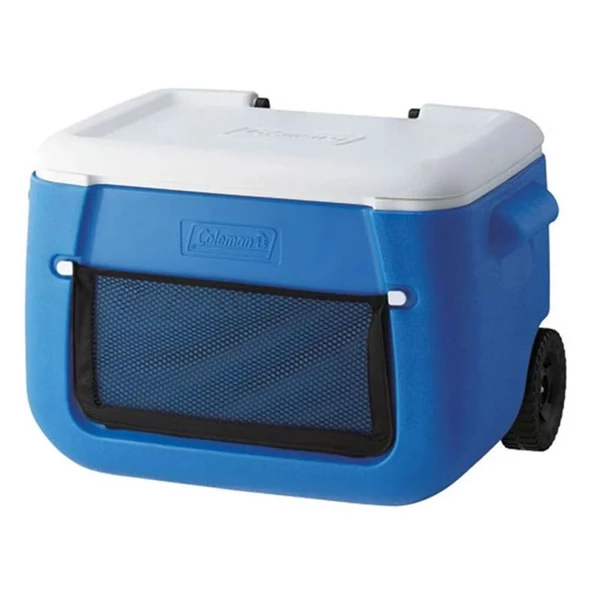 Coleman Poly-Lite Wheeled Mesh 50Qt Tekerl.Soğutuc ürün görseli 1