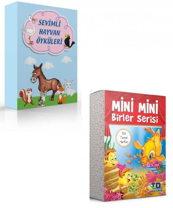 Tandem 1. sınıf Hikaye Seti 40 Kitap (Mini Mini Birler+ Sevimli Hayvanlar) ürün görseli 1