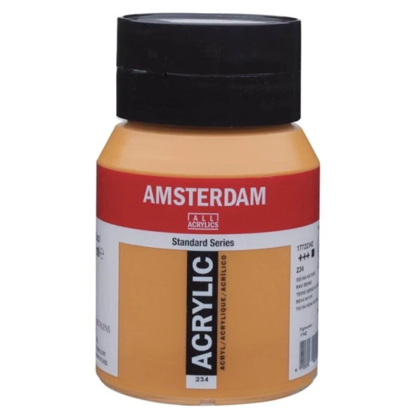 Talens Amsterdam Akrilik Boya 500 ml. 234 Raw Sienna ürün görseli 1