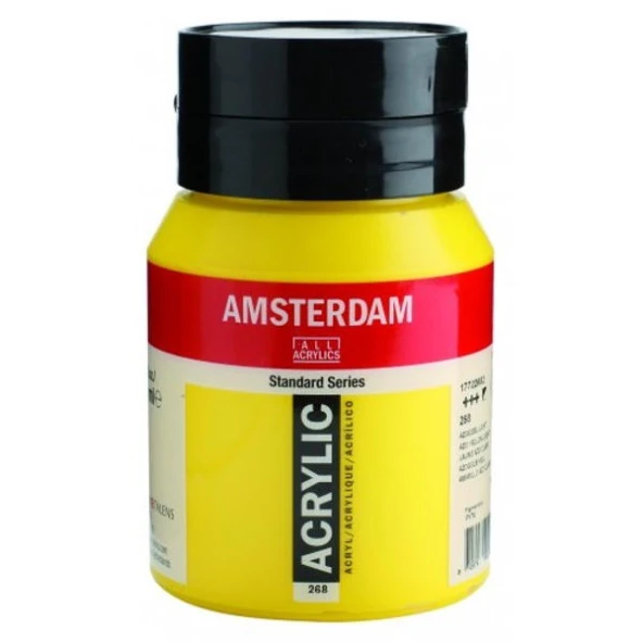 Talens Amsterdam Akrilik Boya 500 ml. 268 Azo Yellow Light ürün görseli 1