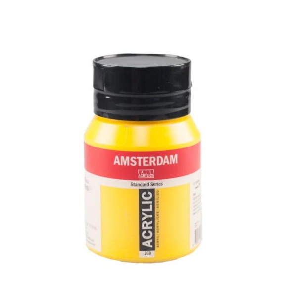 Talens Amsterdam Akrilik Boya 500 ml. 269 Azo Yellow Medium ürün görseli 1