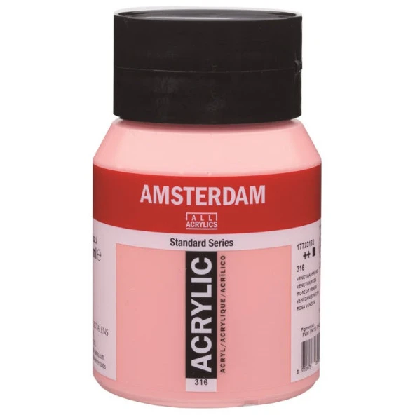 Talens Amsterdam Akrilik Boya 500 ml. 316 Venetian Rose ürün görseli 1