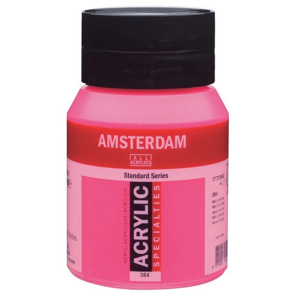 Talens Amsterdam Akrilik Boya 500 ml. 384 Reflex Rose ürün görseli 1