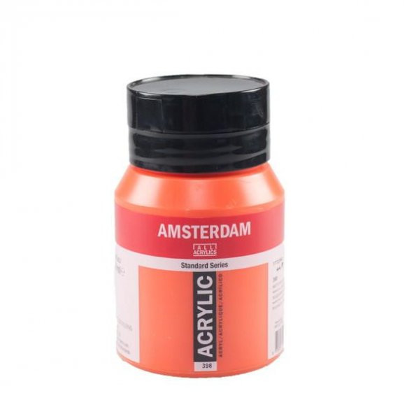 Talens Amsterdam Akrilik Boya 500 ml. 398 Naphtol Red Light ürün görseli 1