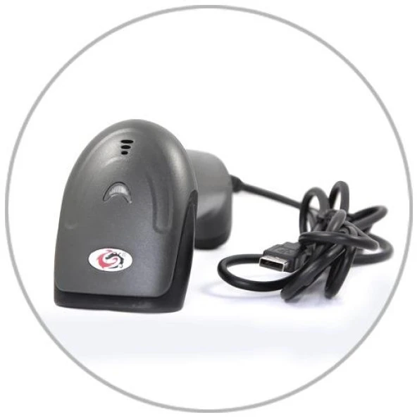 SUNLUX XL-5500 KABLOLU BARKOD OKUYUCU - Resim 2