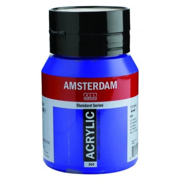 Talens Amsterdam Akrilik Boya 500 ml. 512 Cobalt Blue (ultram.) ürün görseli 1