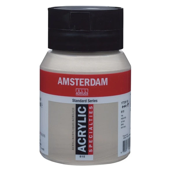 Talens Amsterdam Akrilik Boya 500 ml. 815 Pewter ürün görseli 1