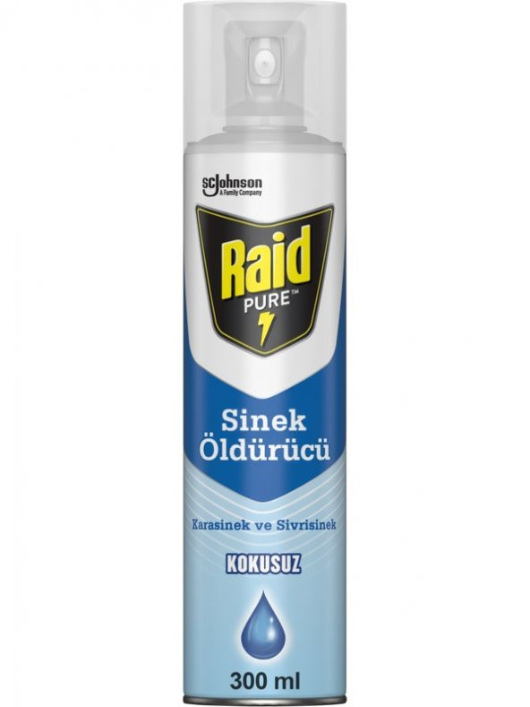 Raid Pure Sinek Öldürücü Kokusuz 300 ml ürün görseli 1