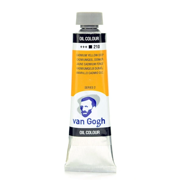 Talens Van Gogh Yağlı Boya 200 ml. 210 Cadmium Yellow Deep ürün görseli 1