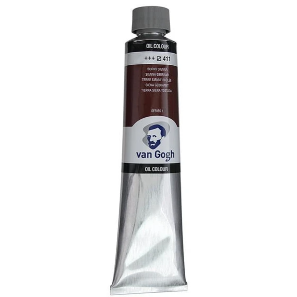 Talens Van Gogh Yağlı Boya 200 ml. 411 Burnt Sienna ürün görseli 1