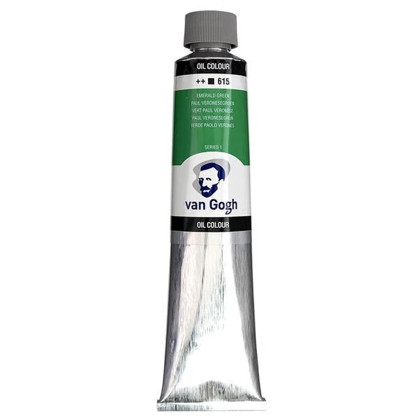 Talens Van Gogh Yağlı Boya 200 ml. 615 Emerald Green ürün görseli 1
