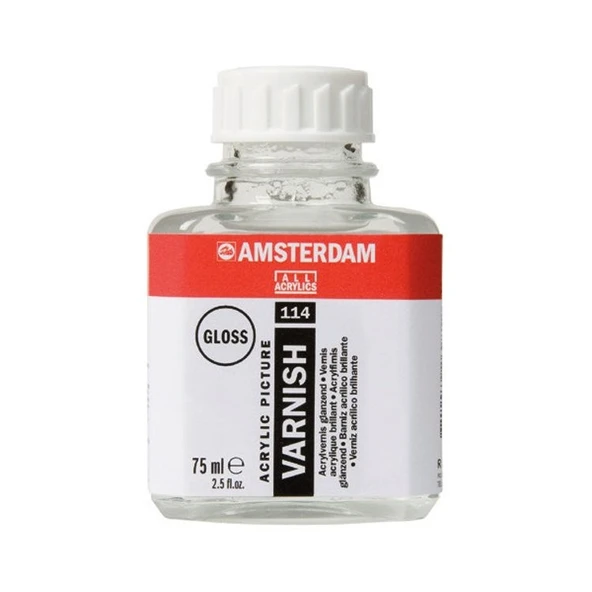 Talens Amsterdam Acrylic Varnish Gloss 114 Parlak Akrilik Boya Verniği 75 ml ürün görseli 1
