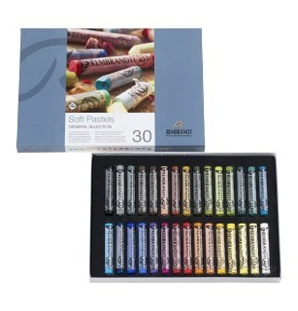 Talens Rembrandt Soft Pastel Boya 30 Renk Tam Boy Genel ürün görseli 1