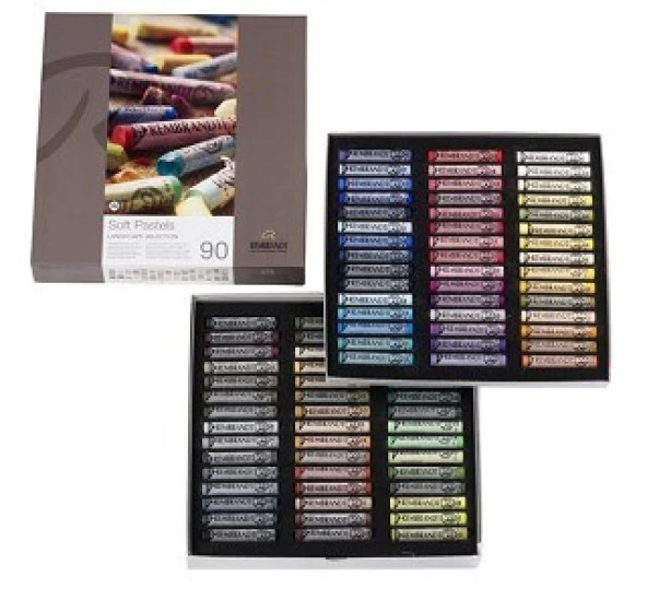 Talens Rembrandt Soft Pastel Boya 90 Renk Tam Boy Manzara ürün görseli 1