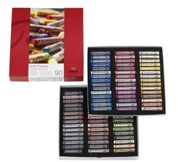 Talens Rembrandt Soft Pastel Boya 90 Renk Tam Boy Portre ürün görseli 1