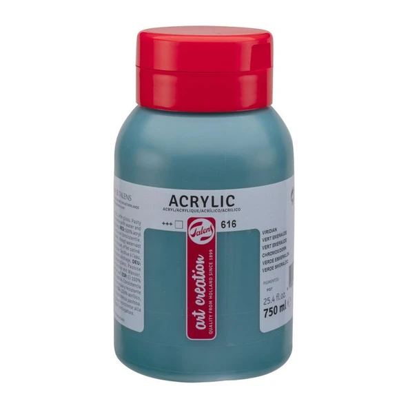 Talens Art Creation Akrilik Boya 750 ml. 616 Viridian ürün görseli 1