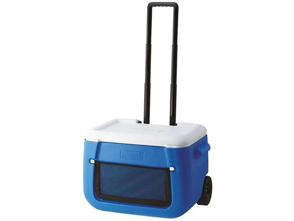 Coleman Poly-Lite Wheeled Mesh 50 QT Tekerlekli Soğutucu Buzluk 47.3 Lt ürün görseli 1