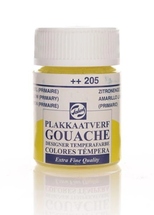 Talens Guaj Boya 205 Lemon Yellow (Primary) ürün görseli 1