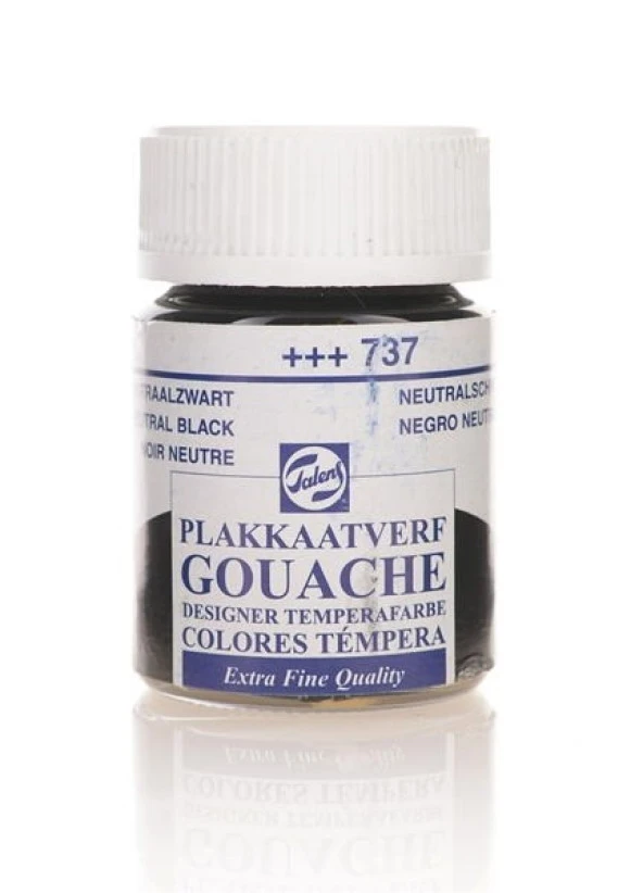 Talens Guaj Boya 737 Neutral Black ürün görseli 1