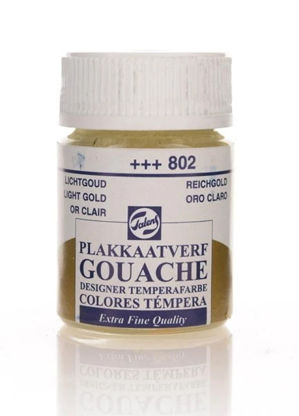 Talens Guaj Boya 802 Light Gold (Metalik) ürün görseli 1