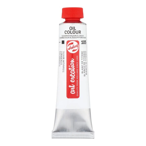 Talens Art Creation Yağlı Boya 40 ml 105 Titanium White ürün görseli 1