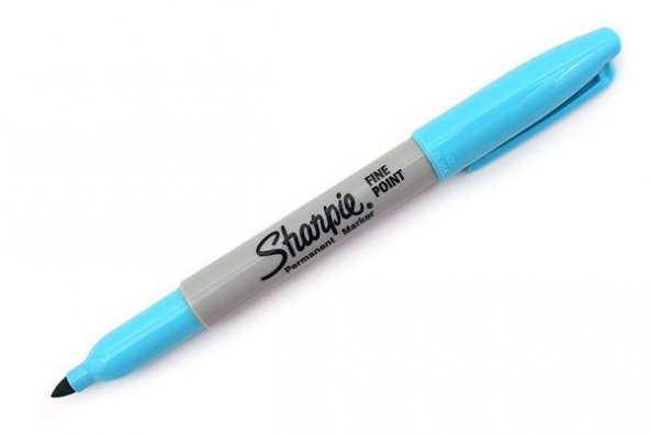 Sharpie Permanent Marker Kalem Fine Uç AÇIK MAVİ ürün görseli 1