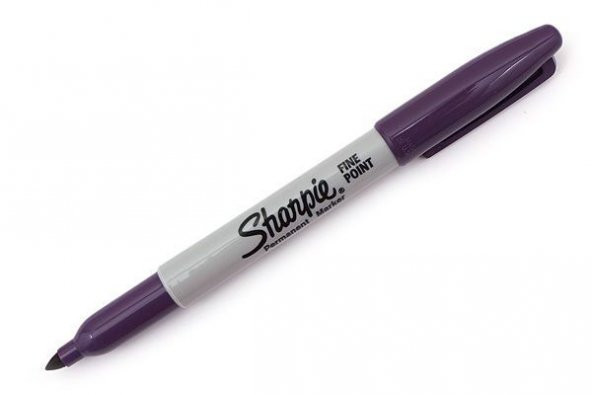 Sharpie Permanent Marker Kalem Fine Uç MOR ürün görseli 1