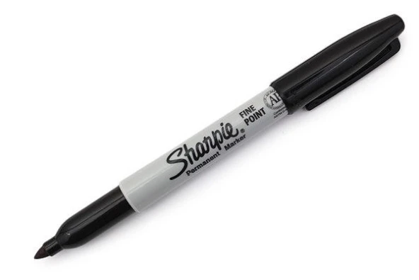 Sharpie Permanent Marker Kalem Fine Uç SİYAH ürün görseli 1
