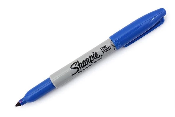 Sharpie Permanent Marker Kalem Fine Uç MAVİ ürün görseli 1