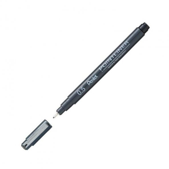 Pentel Pointliner Fiber Uçlu Çizim Kalemi 0.5 mm ürün görseli 1
