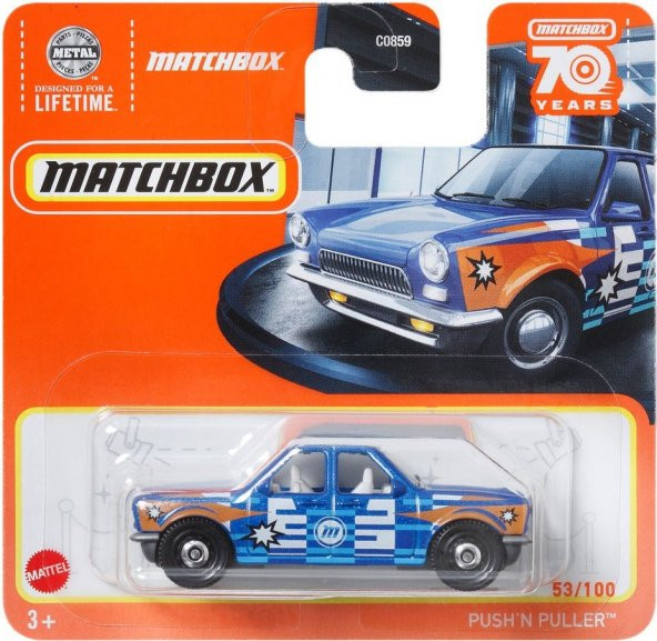 Matchbox Tekli Arabalar Pushn Puller HLC78 ürün görseli 1