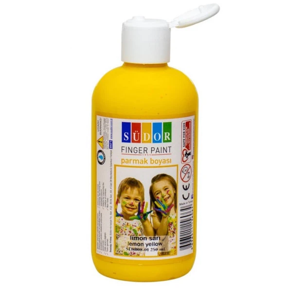 Südor Parmak Boya 250 ml Limon Sarı ürün görseli 1